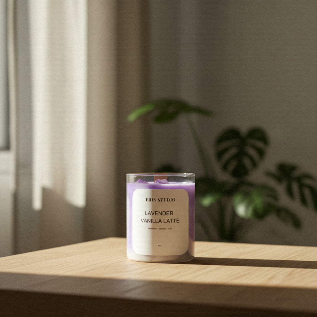 lavender vanilla latte