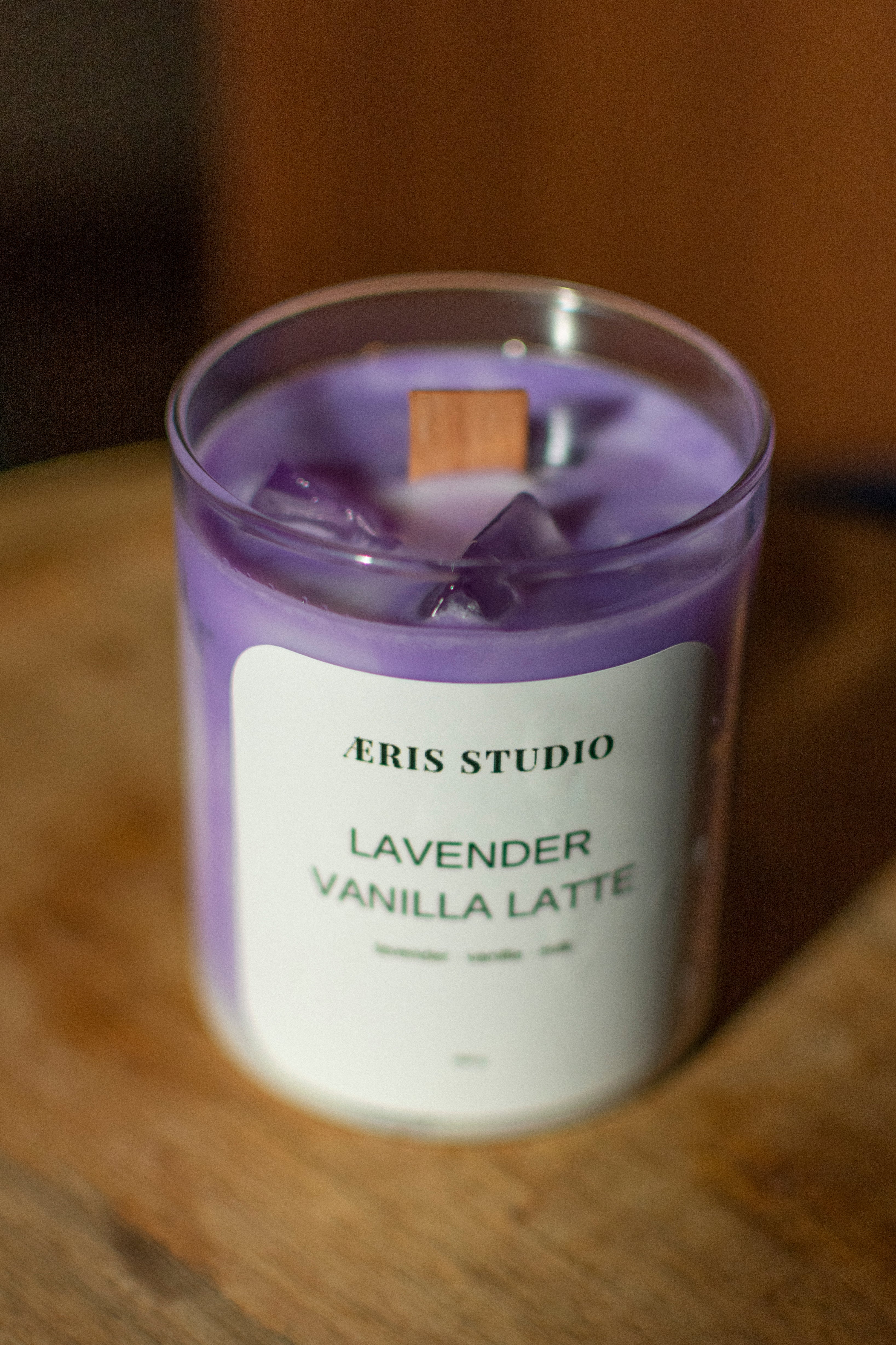 lavender vanilla latte